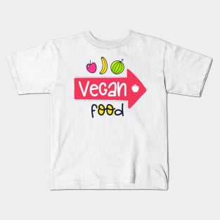 Vegan Food Kids T-Shirt